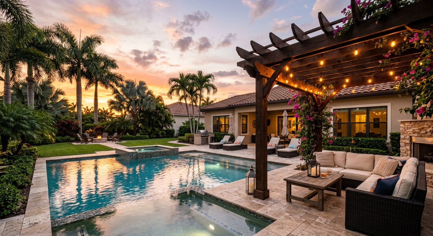 Golden Hour Pergola & Pool, Cape Coral, FL